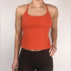 Outdoor Voices Tech Sweat Move Free Tank in Hot Coral